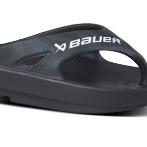 BAUER/OOFOS Womens OOriginal Sport Sandal ?C Black Asphalt