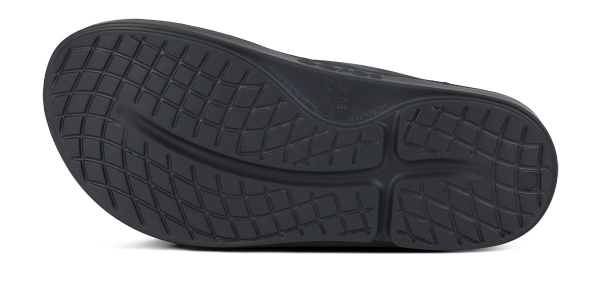 BAUER/OOFOS Womens OOriginal Sport Sandal ?C Black Asphalt - Image 7