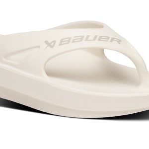 BAUER/OOFOS Mens OOriginal Sport Sandal ?C Chalk