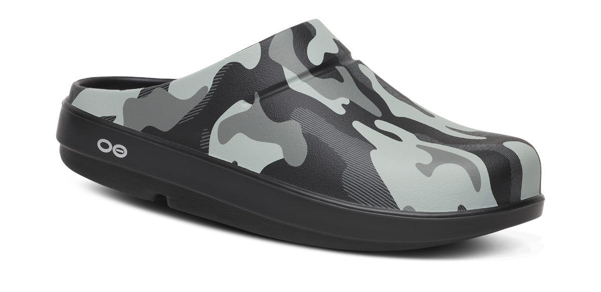 Mens OOcloog Luxe Clog - Night Camo