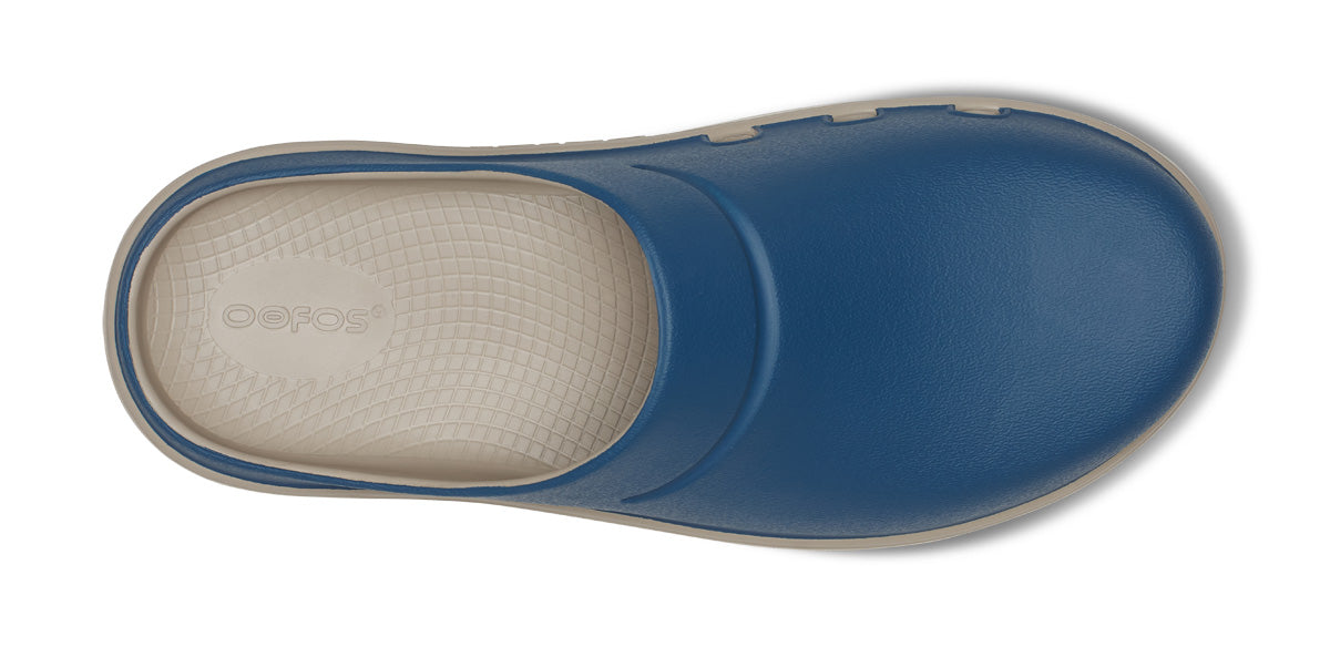 Mens OOcloog Luxe Clog - Moroccan Blue - Image 6