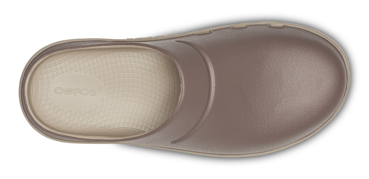 Mens OOcloog Stacked Clog - Portobello - Image 6