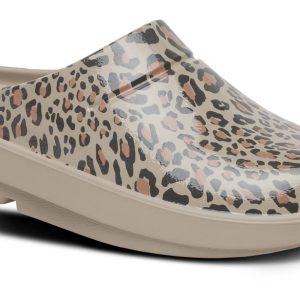 Womens OOcloog Limited Edition Clog - Nomad Leopard
