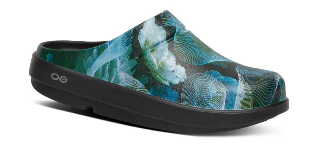 Womens OOcloog Limited Edition Clog - Wave Floral Breeze