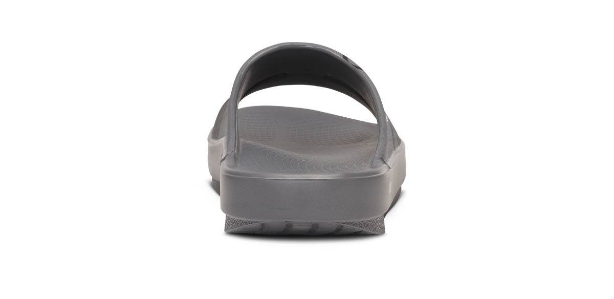 BAUER/OOFOS Womens OOahh Sport Slide Sandal ?C Slate - Image 5