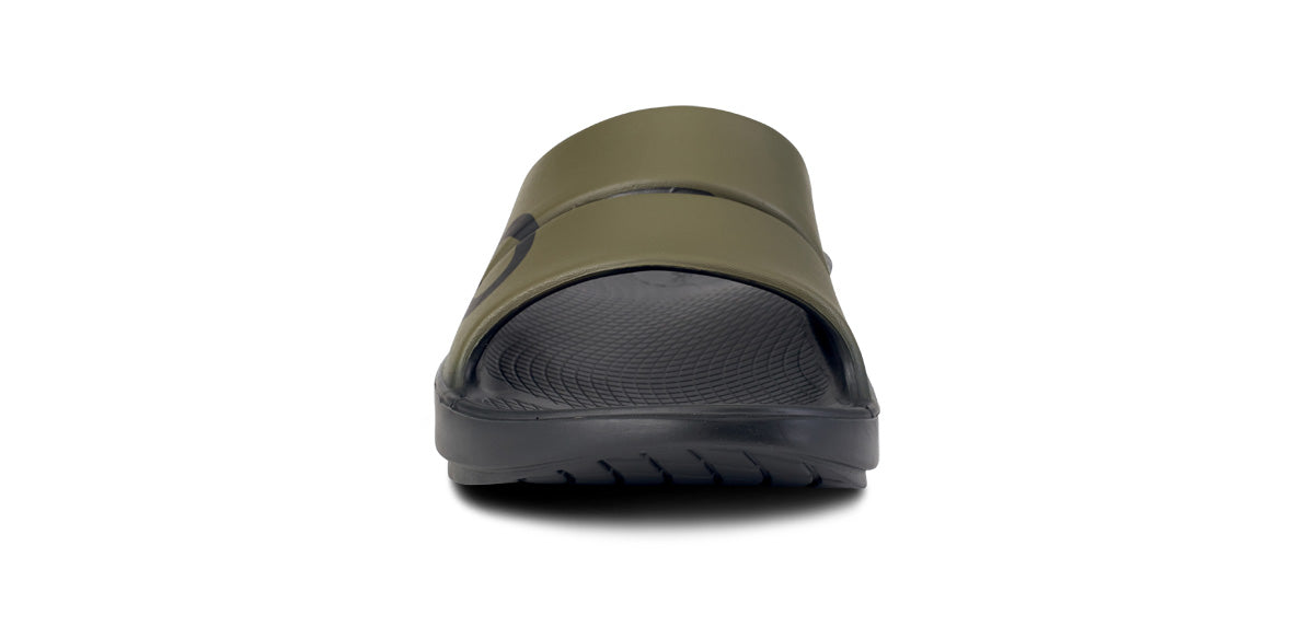 Womens OOahh Sport Slide Sandal - Tactical Green - Image 3