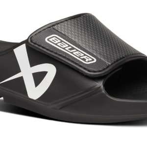 BAUER/OOFOS Mens OOahh Sport Flex Sandal ?C Black