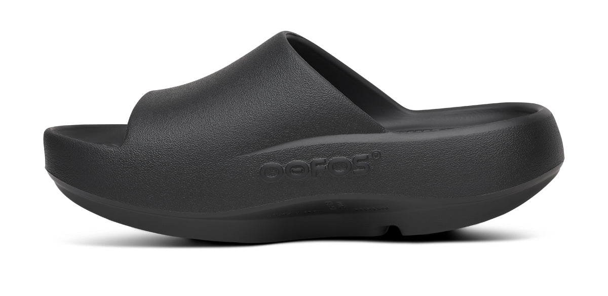 Womens OOahh PLUS Slide Sandal - Black - Image 5