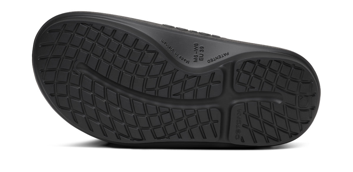 Womens OOahh PLUS Slide Sandal - Black - Image 8