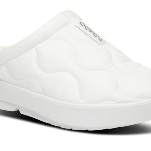 Womens OOcoozie Thermo Mule - White