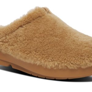 Womens OOcoozie Sherpa Mule - Caf?? Spice