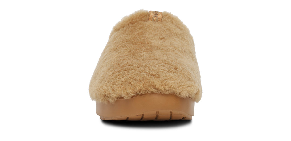 Womens OOcoozie Sherpa Mule - Caf?? Spice - Image 3