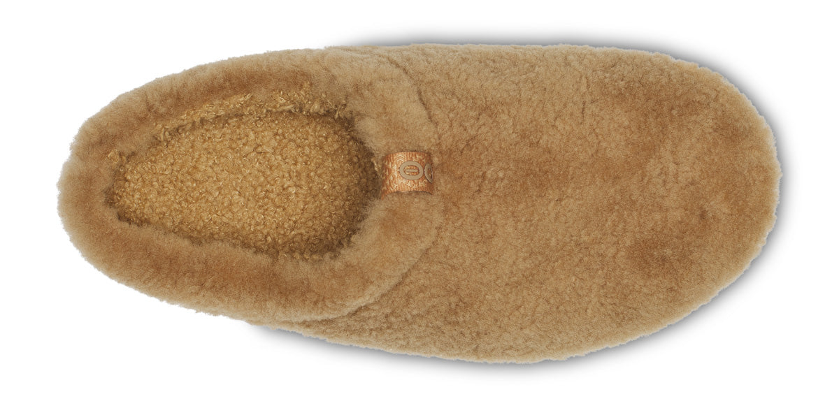 Womens OOcoozie Sherpa Mule - Caf?? Spice - Image 6