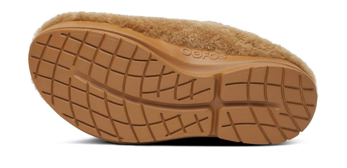 Womens OOcoozie Sherpa Mule - Caf?? Spice - Image 7