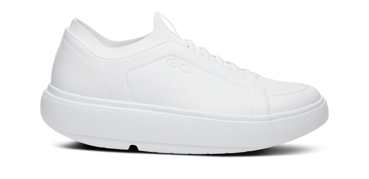 Mens Club+ Leather - White - Image 2