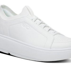 Mens Club+ Leather - White