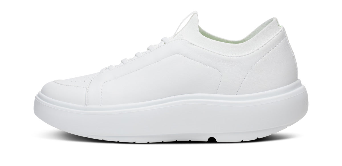 Mens Club+ Leather - White - Image 4