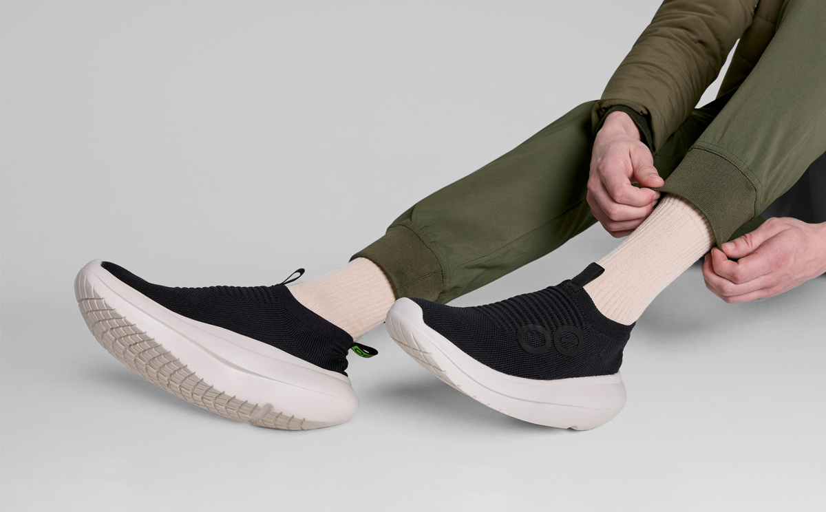 Mens OOmy Zen - Chalk Black - Image 10