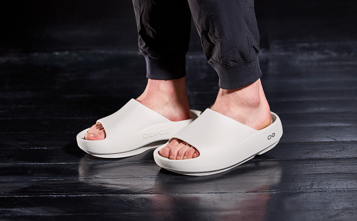 Mens OOahh PLUS Slide Sandal - Chalk - Image 9