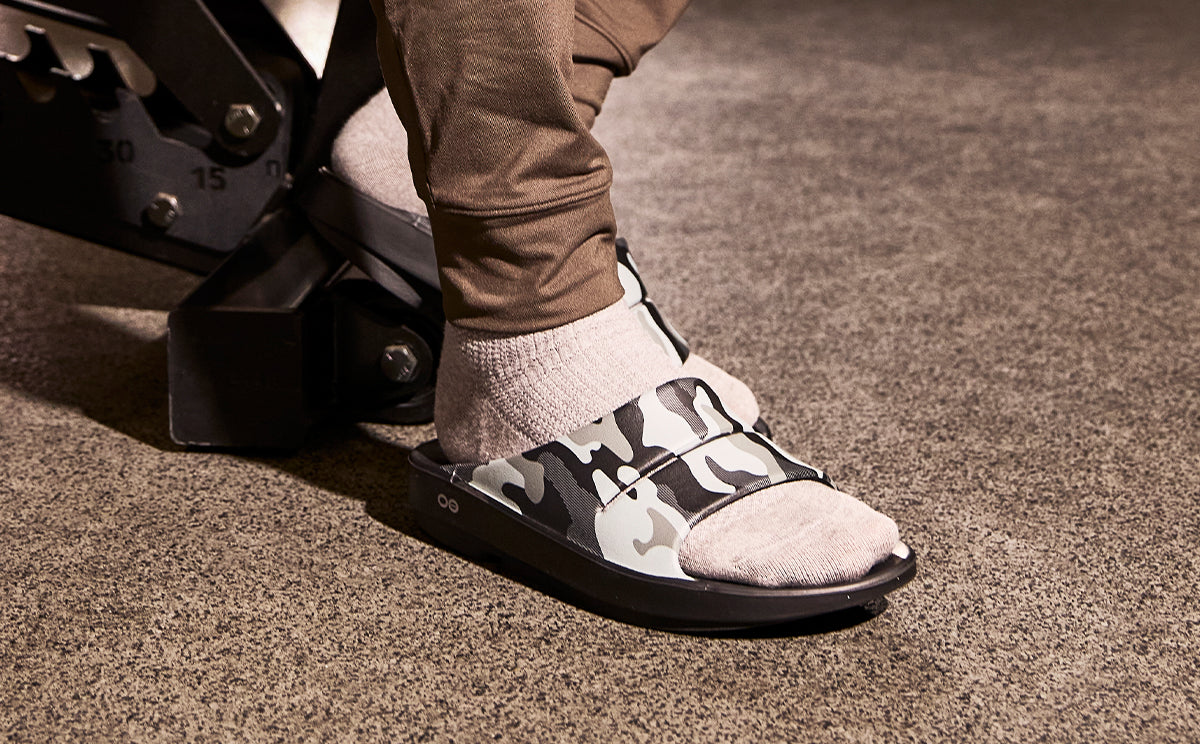 Mens OOahh Sport Slide Sandal - Night Camo - Image 8