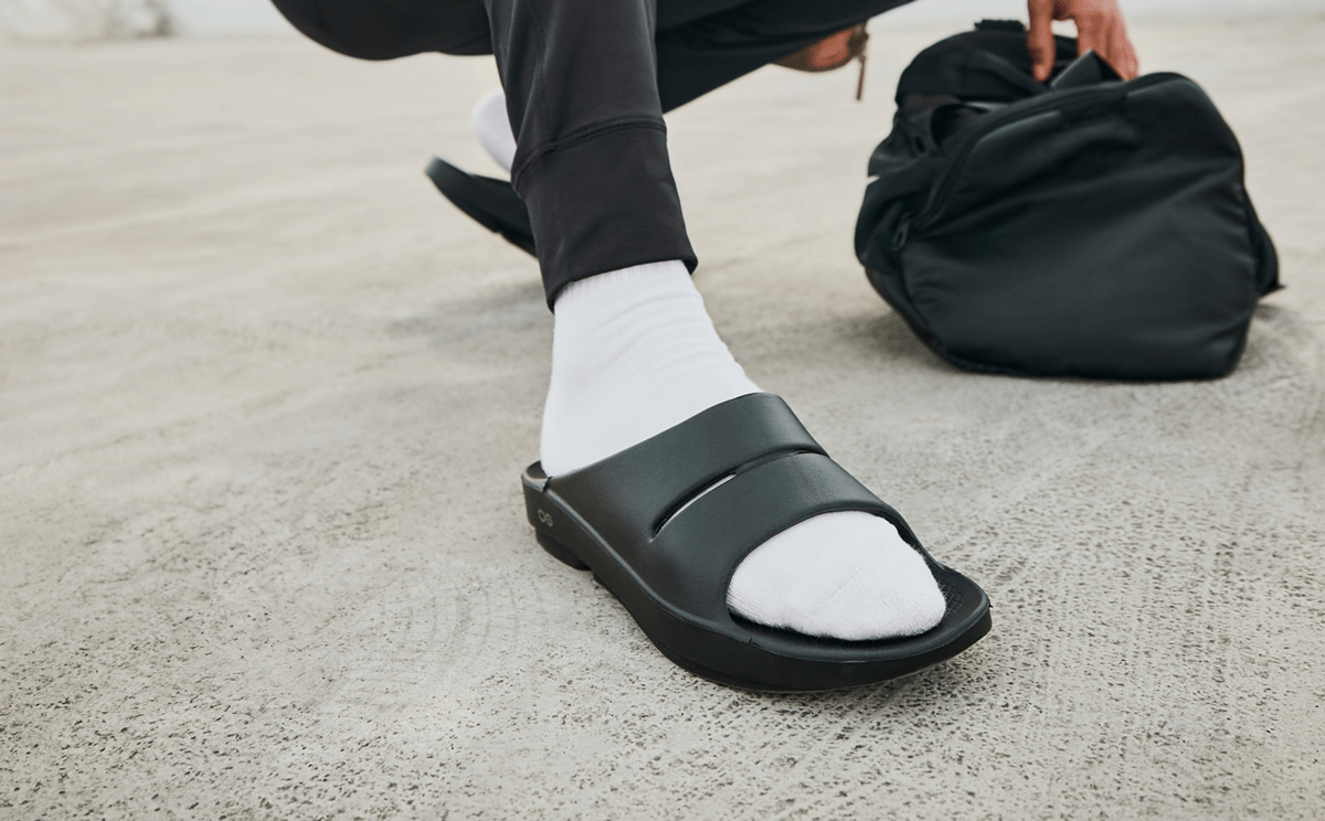 Mens OOahh Slide Sandal - Black - Image 8